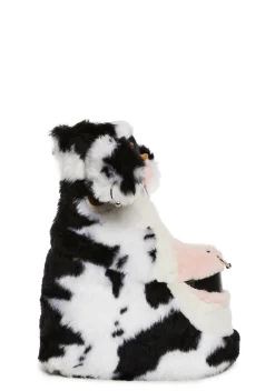 dELiA*s by Dolls Kill Boots|Platforms*Total Wildlife Platform Booties - Black
