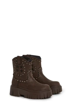 BOY Current Mood Boots|Cowboy Boots*Town Ain't Big Enough Cowboy Boots - Brown
