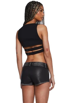 Current Mood Bottoms|Pants*Trippy Fads Crochet Pants - Striped