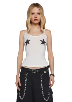Widow Tops|Plus*True Star Graphic Tank