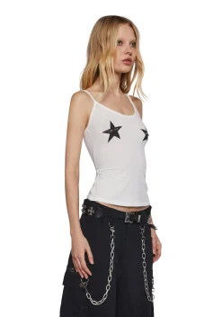 Widow Tops|Plus*True Star Graphic Tank