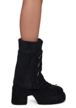 Sugar Thrillz Platforms|Mary Janes*Twirling Perfection Mary Janes - Black