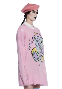 Trickz N' Treatz Tops*Undead Cuddles Knit Sweater