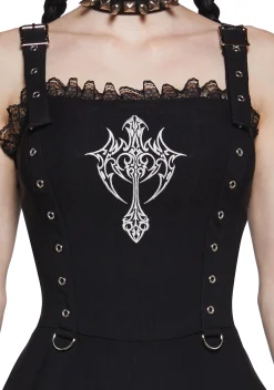 Widow Dresses*Unholy Soul Fit & Flare Dress