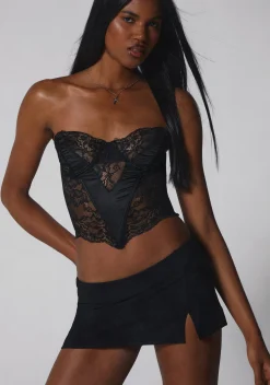 Current Mood Corsets|Tops*Vibe With Me Lace Bustier