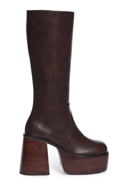 dELiA*s by Dolls Kill Boots*Vintage Soul Knee High Boots - Chocolate