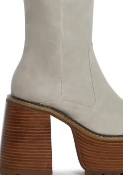 dELiA*s by Dolls Kill Boots*Vintage Soul Knee High Boots - Off White