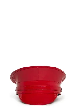 Funk Plus Hats*Vinyl Captain Hat With Strap