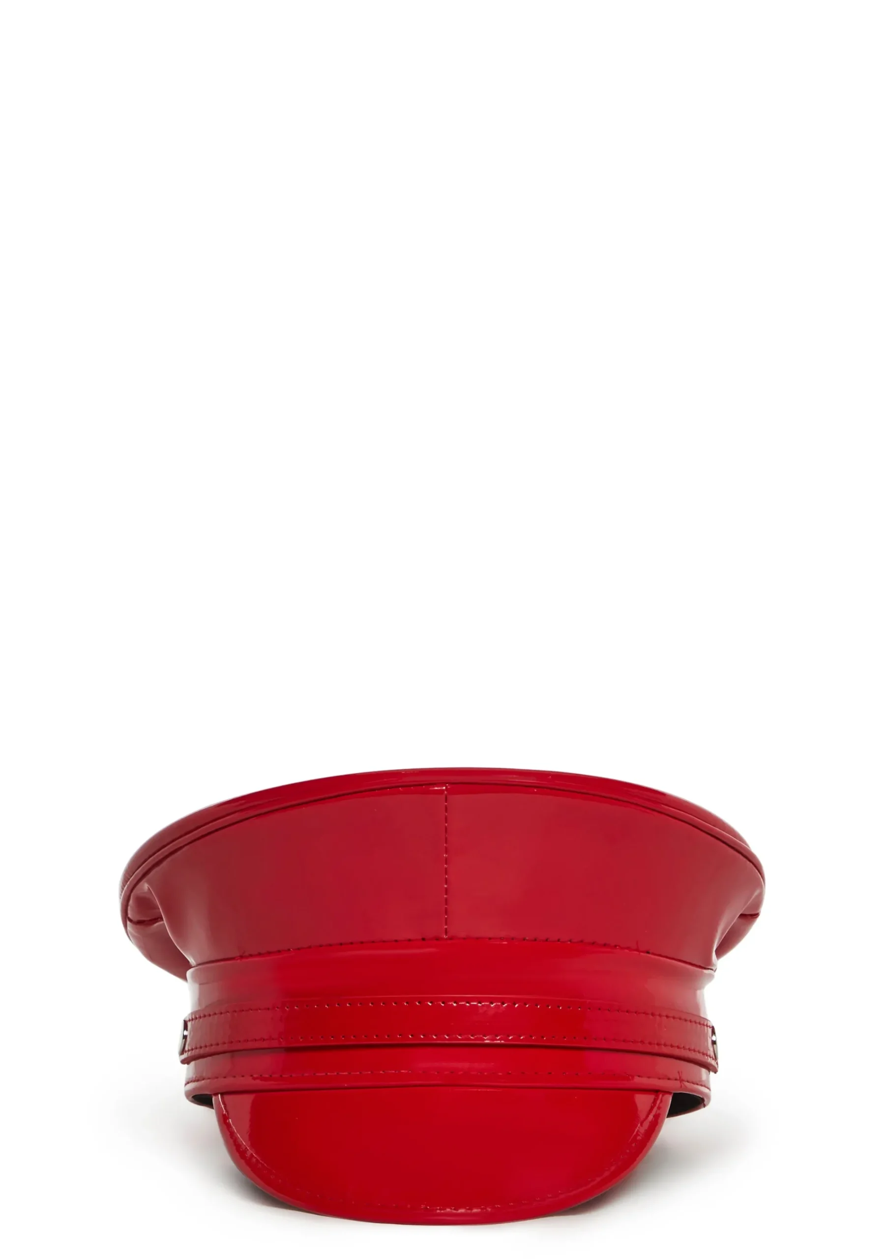 Funk Plus Hats*Vinyl Captain Hat With Strap