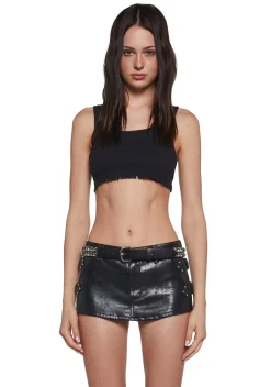 Poster Grl Bottoms|Skirts*Viral Takeover Mini Skirt - Black
