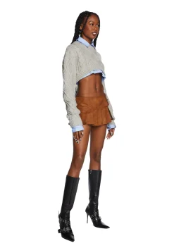 Poster Grl Bottoms|Skirts*Viral Takeover Mini Skirt - Camel