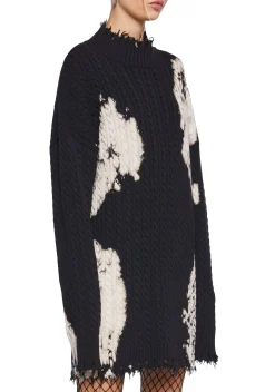 Current Mood Tops*Visions To Myself Knit Sweater