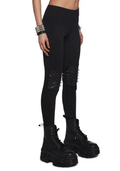 Widow Bottoms*Waiting To Exhale Spike Leggings