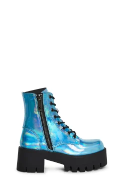 Current Mood Boots*Walking On Water Combat Boots