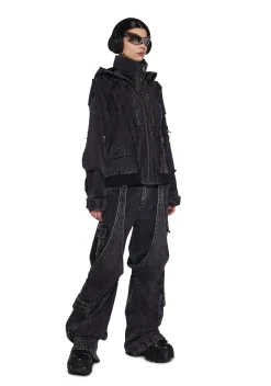 DARKER WAVS Outerwear|Sweatshirts & Hoodies*Warp Denim Bomber Jacket