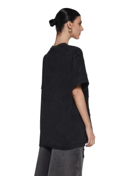DARKER WAVS Tops*Warp Oversized Tee