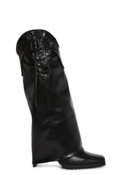 DARKER WAVS Boots*Warp Western Pant Boots