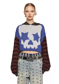 Current Mood Outerwear|Sweatshirts & Hoodies*Who Invited You Cropped Hoodie