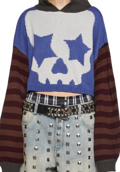 Current Mood Outerwear|Sweatshirts & Hoodies*Who Invited You Cropped Hoodie