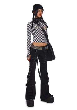 Current Mood Tops*Why Bother Mesh Top