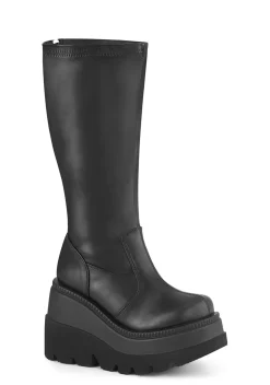 Demonia Boots|Platforms*Wide Calf Shaker-65 Knee High Boots