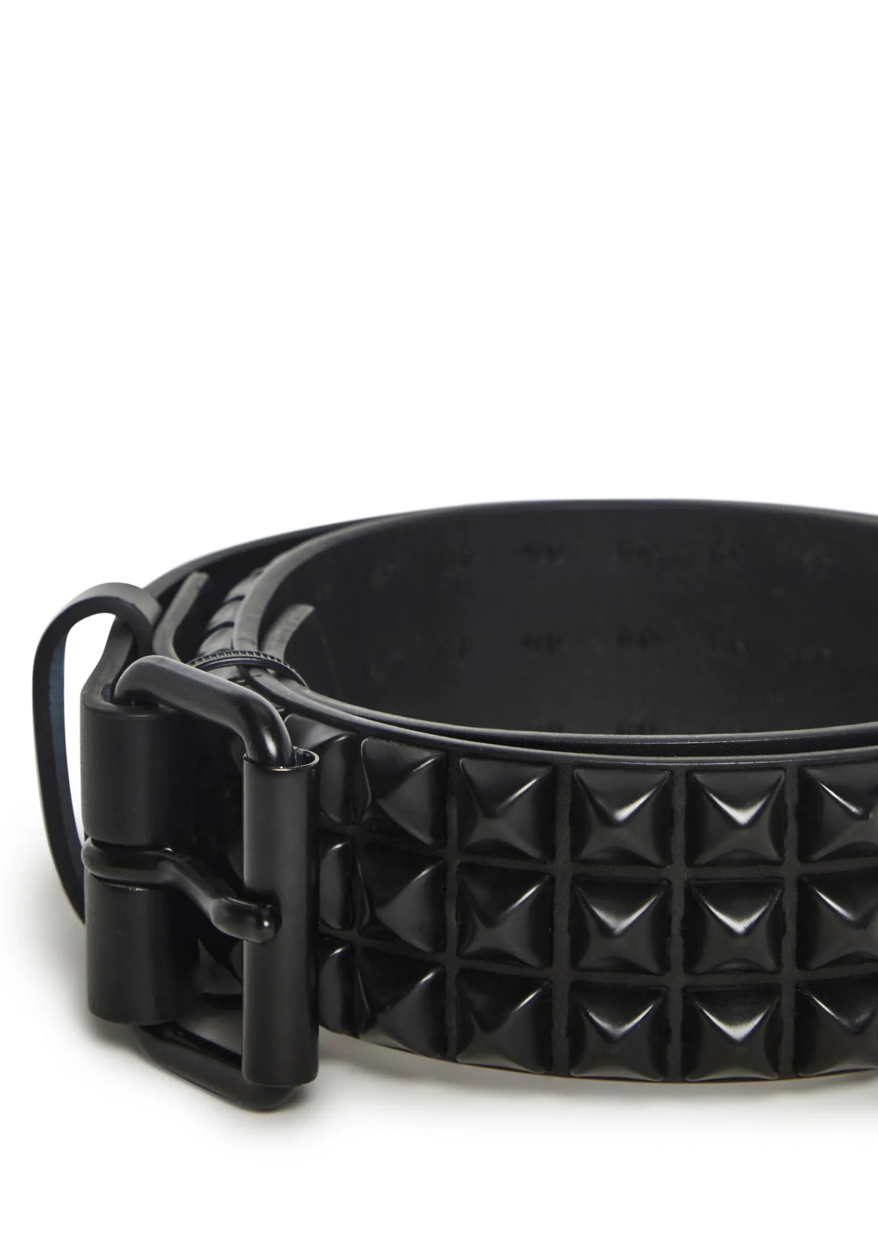 Funk Plus Belts & Harnesses*Wide Pyramid Studded Belt - Black