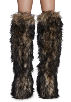 Club Exx Boots*Wild Instincts Thigh High Boots