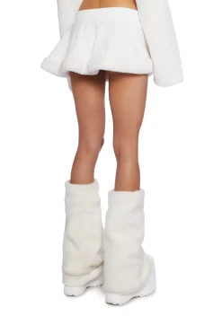 Club Exx Bottoms|Skirts*Wild One Mini Skirt - White