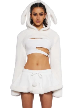 Club Exx Bottoms|Skirts*Wild One Mini Skirt - White
