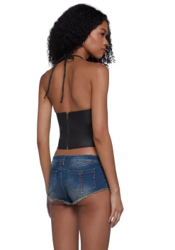 Current Mood Tops|Plus*Wild Rose Halter Top