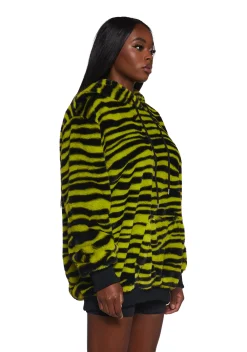 Poster Grl Outerwear|Sweatshirts & Hoodies*Wild Streak Faux Fur Hoodie