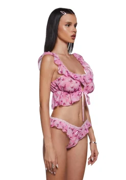 Sugar Thrillz Lingerie|Plus*Winged Icon Lingerie Set