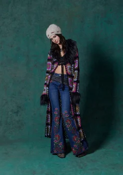 Current Mood Outerwear|Plus*Woven Dreams Denim Trench Coat