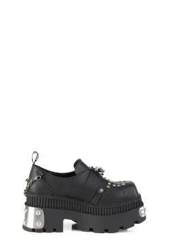 Demonia Flats*Wrath-42 Platform Loafers