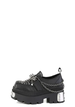 Demonia Flats*Wrath-42 Platform Loafers