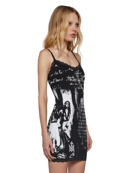 Widow Dresses|Mini Dresses*Written Prophecy Mini Dress