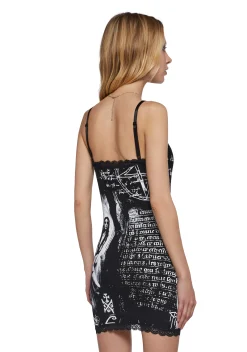 Widow Dresses|Mini Dresses*Written Prophecy Mini Dress