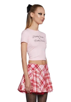 Sugar Thrillz Tops|Plus*Your Wish List Baby Tee