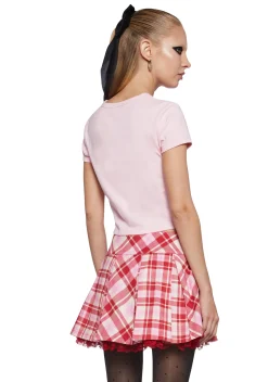 Sugar Thrillz Tops|Plus*Your Wish List Baby Tee