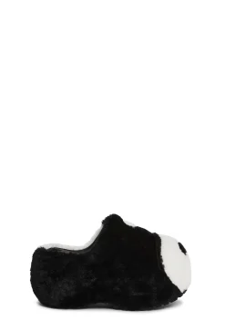 Current Mood Platforms*Zen Feels Faux Fur Clogs