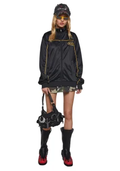 Dolls Kill x Von Dutch Outerwear*Zip Up Coach Jacket